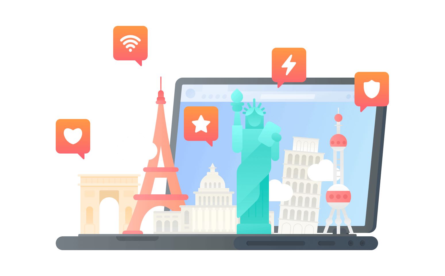 出国旅游 到中立区旅游 - 海龟VPN